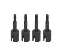 RC Parts Compatible With Tamiya For TT01 For TT02 1/10 RC Car PartsHarden Steel Metal Drive Shaft Gearbox Joint Cup Differential Cup Wheel Axle Cup(Wheel Axle Cup)
