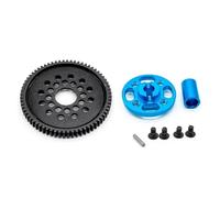 RC Parts Compatible With Tamiya For TT02 1/10 RC Car Upgrade Parts Metal 68T Spur Gear And Gear Mount High For Speed Gear Set 54500