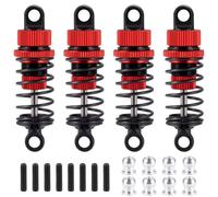 RC Parts Compatible With Tamiya For TT02 1/10 Remote Control Drift Car Upgrade Parts Accessories 4Pcs Aluminium Alloy Oil Shock Absorbers