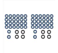 RC Parts Compatible With Tamiya Grand Knight For King 1/14 RC Truck Tractor Trailer Semi Cars Upgrade Parts 60Pcs Sealed Bearing Kit