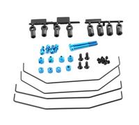 RC Parts Compatible With Tamiya TD4 1/10 RC Car Upgrade Parts Accessories Front And Rear Sway Bar Kit Stabilizer Set 22037