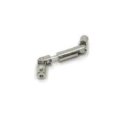 RC Parts Compatible With WPL D12 C14 C24 C34 B14 B16 B26 For HengLong For FeiYu For JJRC For MN RC Car Parts Metal Drive Shaft(Grey)