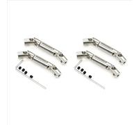 RC Parts Compatible With WPL D12 C24 C34 B14 B24 B16 B36 For MN D90 For MN99S For Henglong RC Car Upgrade Parts 4X Metal CVD Drive Shaft
