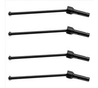 RC Parts Compatible With Yikong YK4082 YK4083 For Absima For Yucatan CR1.8 1/8 RC Crawler Car Upgrade Parts 2X Metal Rear Drive Shaft CVD