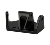 Rc Parts For 1/7 1pc Metal Alloy Rear Upper Link Mount Base Riser RC Rear Axle DF7 For Desert For Yikong Fighter Crawler Camp Upgrade Parts(Black)