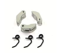 Rc Parts For 1/8 Aluminum Clutch Shoes Springs RC Car Truck Friction Plates Smooth Performance Fast Shipping(Silver)