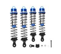 RC Parts For Arrma 6S For Outcast For Notorious 1/7 1/8 4 Pcs Front&Rear Shock Absorber Rc Car Parts And Accessories Upgrade Replacement And Use(Blue)