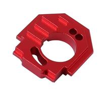 RC Parts For Arrma For Granite For Grom 1/18 RC Cars Upgrade Parts Accessories Metal Heatsink Adjustable Motor Mount(Red)