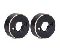 RC Parts For Axial For Bronco For Wrangler Models SCX30 1/30 Steering Knuckles - Brass Upgrade Set Diff Covers&Rear Hub Weights(Weight)
