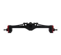 Rc Parts For Axial For Capra 1.9 For Unlimited Trail For Buggy For UTB Currie F9 1/10 RC Crawler Car Aluminum Alloy Front And Rear Portal Axle(Red,Rear)