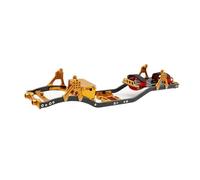 RC Parts For Axial For SCX10 II For Rock 1/10 Off Road Truck RC Crawler Carbon Fiber Girder 4MM Metal Car For Chassis Frame Body Kit Parts(Yellow)