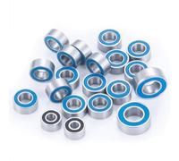 Rc Parts For Axial For SCX24 For Gladiator For JLU 1/24 20PCS Sealed Bearing Set Micro Crawler For Deadbolt Ball Bearings Parts
