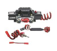 RC Parts For Axial SCX10 TRX4 D110 For Tamiya CC01 RGT86100V2 1/10 RC Crawler Car RC Metal Automatic Double Motor Simulated Winch