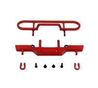 RC Parts For FMS FCX24M 124 For Camel D90 D110 For Discovery 1/24 Metal Front Bumper First Generation RC Upgrade Parts Accessories Components(Red)