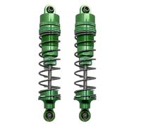 RC Parts For HB 1/10 R1001 R1002 R1003 RC Car Parts Metal Front And Rear Hydraulic Shock Absorbers Repair Upgrade Accessories Replacement(Green)