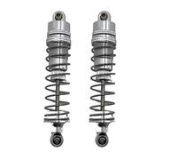 RC Parts For HB 1/10 R1001 R1002 R1003 RC Car Parts Metal Front And Rear Hydraulic Shock Absorbers Repair Upgrade Accessories Replacement(Silver)