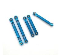 RC Parts For HBX 2105a T10 16889 16889A 16890 SG1601 SG1602 1/16 RC Metal Upgrade Parts For Remote Control Car All Tie Rod Model(Blue)