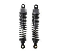 RC Parts For HSP 106004 166004 94106 94107 94166 94155 S345 1/10 2pcs 95mm Metal Shock Absorber 06002 06062 RC Off-road For Buggy Short Truck(Light Grey)