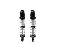 RC Parts For Hyper For GO For MJX 1/12 H12Y Shock Absorber Adjustable Soft And Hard Oil Hydraulic System Metal Upgrade Parts Rc Car Truck(Black)