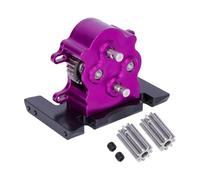 Rc Parts For LCG For SCX10 For Capra PRO 1/10 CNC Aluminum Dual Transmission Dig Overdrive Gearbox RC Crawler Car Upgrade Parts(Purple)