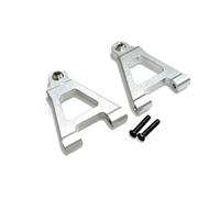 Rc Parts For Mjx For Hyper Go 1/14 14301 14302 Remote Control Car Modified Accessories Parts Upgraded Metal Front Lower For Swing Arm(Silver)