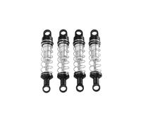 RC Parts For MN For MN82 82s 82Pro LC79 Remote Control Car Upgrade And Modification Accessories 60mm Oil Filled Shocks All Metal Set(Black)