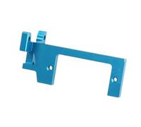 RC Parts For Scania For MAN For Benz Truck Trailer For Actros 1/14 RC Car DIY Parts Metal Gearbox Shift Steering Gear Bracket Servo Mount(Blue)