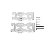 RC Parts For SCY 16101 16102 Pro 16103 1/16 Aluminum Alloy Suspension Rear Lower Sway Arms RC Car Upgrade Replacements Accessories(Silver)
