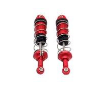 RC Parts For SCY 4WD 1/16 RC Car Spare Parts Metal Upgrade Front And Rear Hydraulic External For Spring Shock Absorber Repair Accessories Replacement Parts(Red SKY)