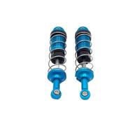 RC Parts For SCY 4WD 1/16 RC Car Spare Parts Metal Upgrade Front And Rear Hydraulic External For Spring Shock Absorber Repair Accessories Replacement Parts(BLUE)