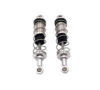 RC Parts For SCY 4WD 1/16 RC Car Spare Parts Metal Upgrade Front And Rear Hydraulic External For Spring Shock Absorber Repair Accessories Replacement Parts(Silver)