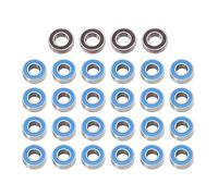 RC Parts For Tamiya 1/14 Truck Tractor Trailer Semi Grand Knight For King For Hauler Upgrade Parts 30pcs Sealed Bearing Kit