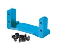 Rc Parts For Tamiya For TT-02 54977 1/10 1PCS Aluminum Servo Mount Mounting Base Holder RC Car Upgrade Repairs Replacements Accessories(Blue)
