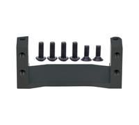 Rc Parts For Tamiya For TT-02 54977 1/10 1PCS Aluminum Servo Mount Mounting Base RC Car Upgrade Replacements Modifications Accessories(Black)
