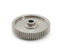 RC Parts For TAMIYA TT01 TT-01 1/10 51004 53665 rc cars Upgrade Parts Accessories 55T 58T 61T For High Speed Spur Gear(58t)