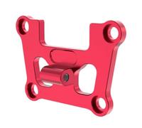 RC Parts For TRAXXAS For Mini For Maxx 107154-1 1/10 7075 Aluminum Front Bumper Bulkhead Mount RC Car Upgrades Accessories Replacements(Red)