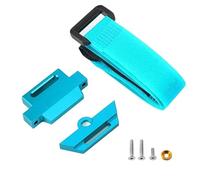 RC Parts For Traxxas For Slash 2WD 1/10 rc cars Upgrade Parts Metal 3S 4S Tall Battery Hold Downs Set(Blue)