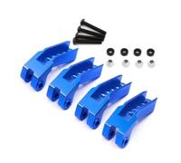 Rc Parts For Traxxas For TRX-4 For Defender For Bronco G500 1/10 Metal Front Rear Shock Mount Adjustable Towers Hoops RC Car Parts(Blue)