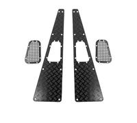 RC Parts For Traxxas For TRX-4 For TRX4 For Defender 1/10 RC Upgrade Parts Accessories rc cars Metal Anti-skid Plate Intake Grille(Black)