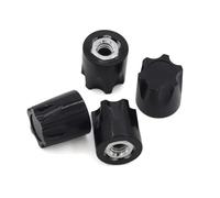 Rc Parts For TRX4 For TRX6 For SLASH D90 D110 For SCX10 For Tamiya For Yokomo For HSP 1/10 4 Pcs Aluminum Alloy M4 Nut Rim Caps RC Car Drift Parts(Black)