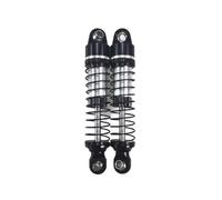 RC Parts For TRX4M 1/18 2pcs 59MM Long Threaded Shock Absorber Oil Damper RC Car Tracked Vehicle Parts And Accessories Upgrade, Replacement And Use(Black)