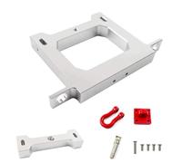 RC Parts For WPL B14 B36 C14 C24 1/16 RC Car Metal Beam Rear Bumper Tow Hook Set Truck Upgrade Parts Repair Replacement Accessories