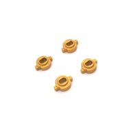 Rc Parts For ZERO-Z For MINI-Z MR-03 For AWD Metal Upgrade Converter Wheel Conversion Wheels Accessories Parts Replacement Repai Modification(Yellow)
