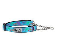 RC Pet Products 3/4-Inch Training Martingale Collar, Small 7 to 9-Inch, Tropical Paisley