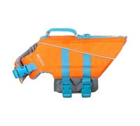 RC Pet Products Tidal Life Vest, Adjustable Dog Life Jacket, Orange/Teal, Medium