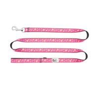 RC Pets Fun, Durable, Sporty Dog Leash-6 Feet x 3/4 Inch | Fresh Tracks Pink