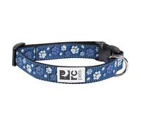 RC Pets Sporty, Fun, Functional Clip Collar-1/2 | Fresh Tracks Blue, PXX-Small