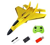RC Plane - 2-Channel Controlled Airplane with Lights, Plane Glider Kids Beginners, Easy-to-Fly Aircraft for Outdoor Fun, Sturdy Remote Control Toy for Boys and Girls 11.22x8.27x2.95 inches
