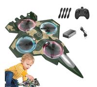 RC Plane - Flying RC Planes for Beginners - 2.4Ghz Fighter Aerobatic Aircraft Flying Toys for Kids Adults Outdoor Games Park Playground Yard