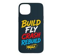 RC Plane Hobbyist Model Airplane Pilot Case for iPhone 15 Plus